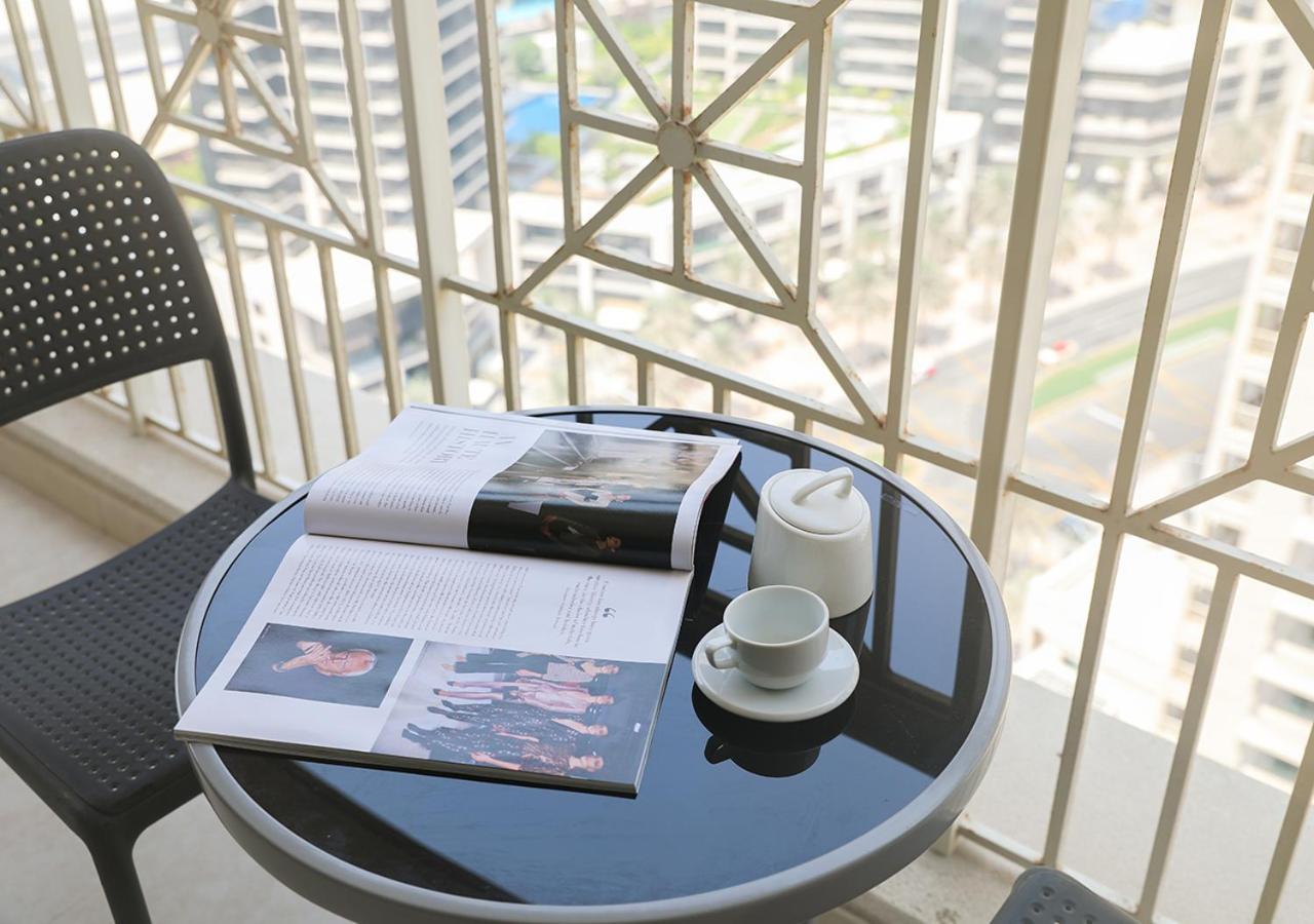Nasma Luxury Stays - Fancy Apartment With Balcony Near Burj Khalifa Дубай Экстерьер фото