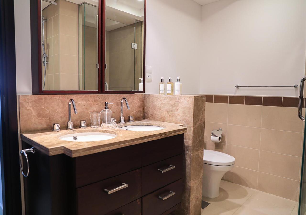 Nasma Luxury Stays - Fancy Apartment With Balcony Near Burj Khalifa Дубай Экстерьер фото